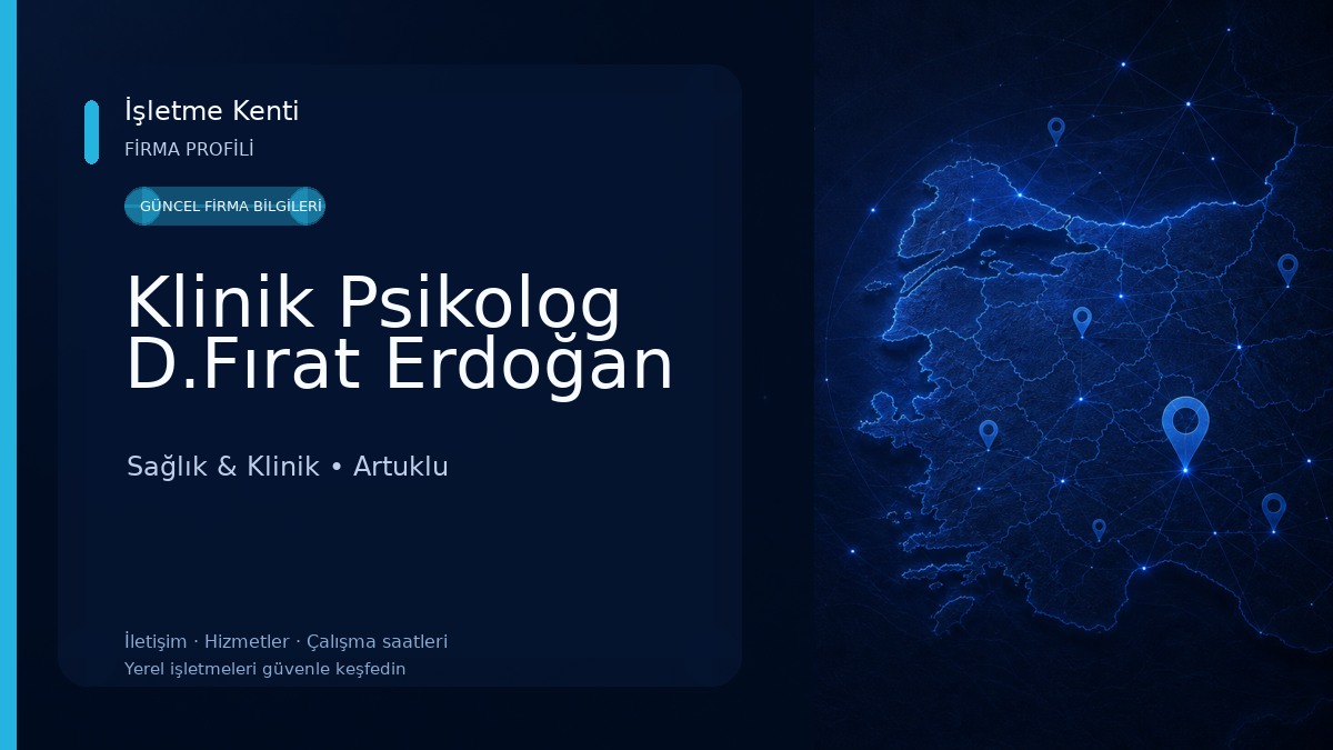 Klinik Psikolog D.Fırat Erdoğan