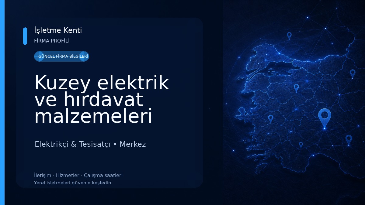 Kuzey elektrik ve hırdavat malzemeleri 