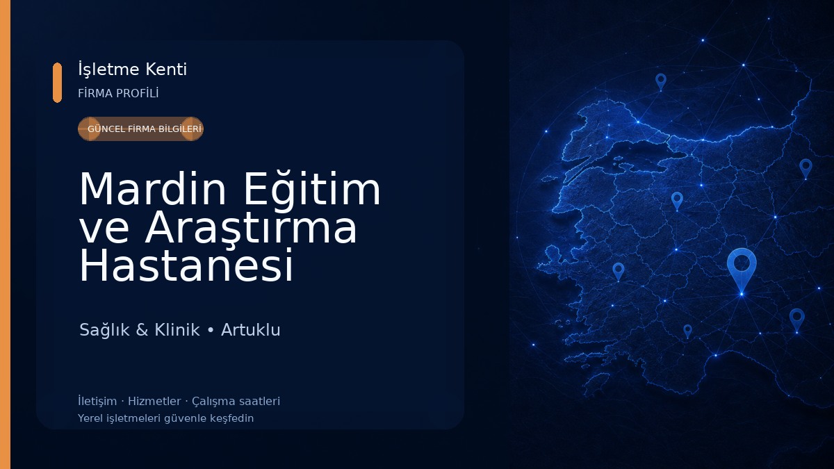 Mardin Eğitim ve Araştırma Hastanesi