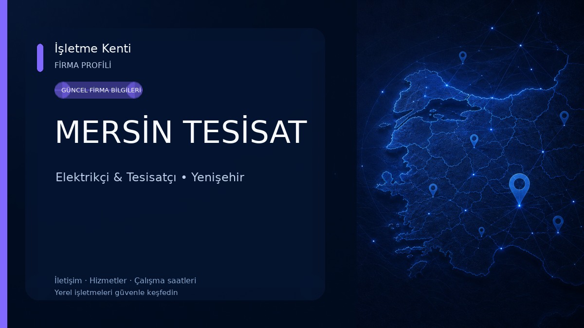 MERSİN TESİSAT 