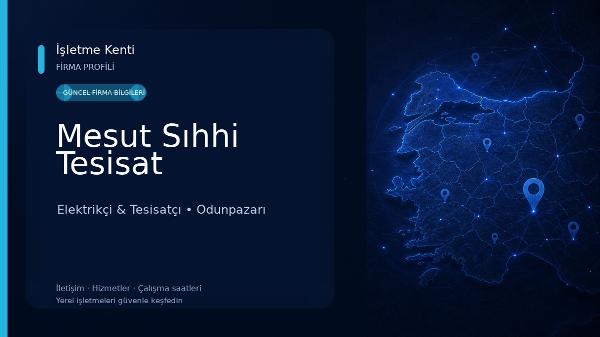 Mesut Sıhhi Tesisat 