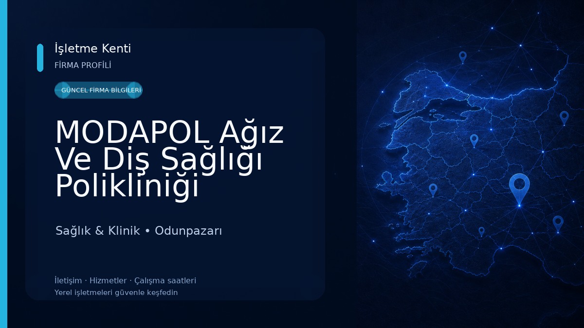 MODAPOL Ağız Ve Diş Sağlığı Polikliniği Gökmeydan kurtuluş Şubesi Sağlık & Klinik