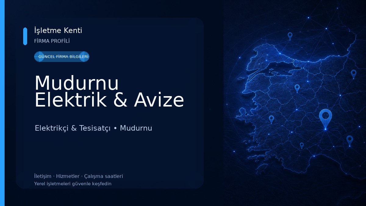 Mudurnu Elektrik & Avize