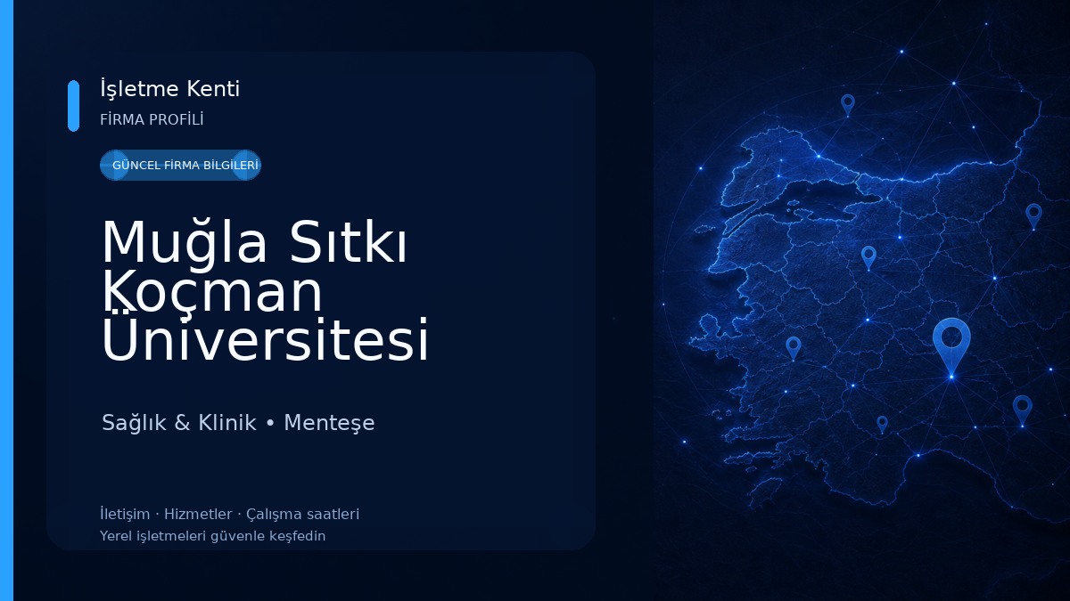 Muğla Sıtkı Koçman Üniversitesi Sağlık Bilimleri Fakültesi Sağlık & Klinik