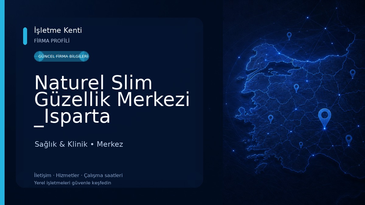 Naturel Slim Güzellik Merkezi _Isparta Sağlık & Klinik