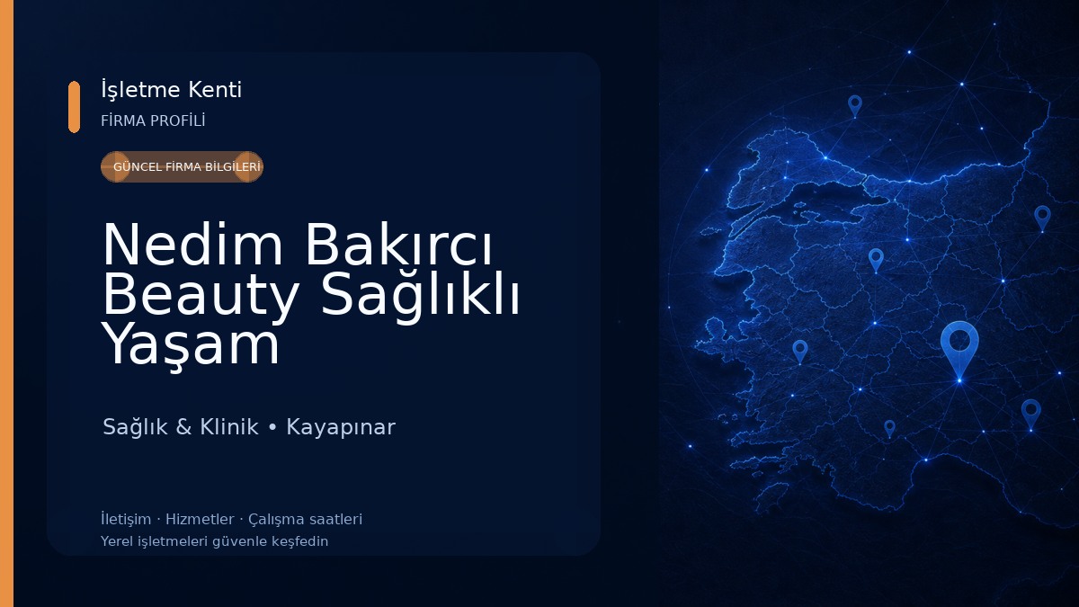 Nedim Bakırcı Beauty Sağlıklı Yaşam Sağlık & Klinik