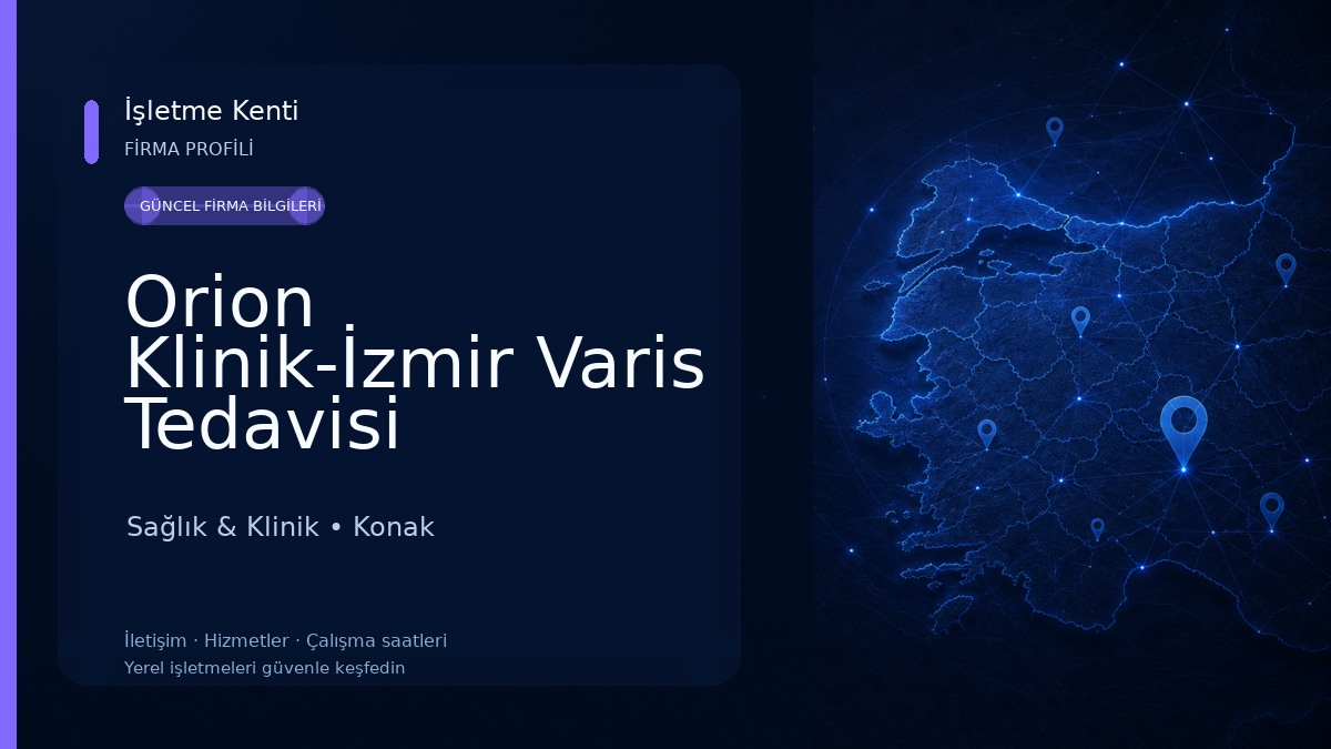 Orion Klinik-İzmir Varis Tedavisi