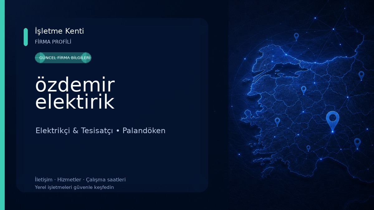 özdemir elektirik Elektrikçi & Tesisatçı