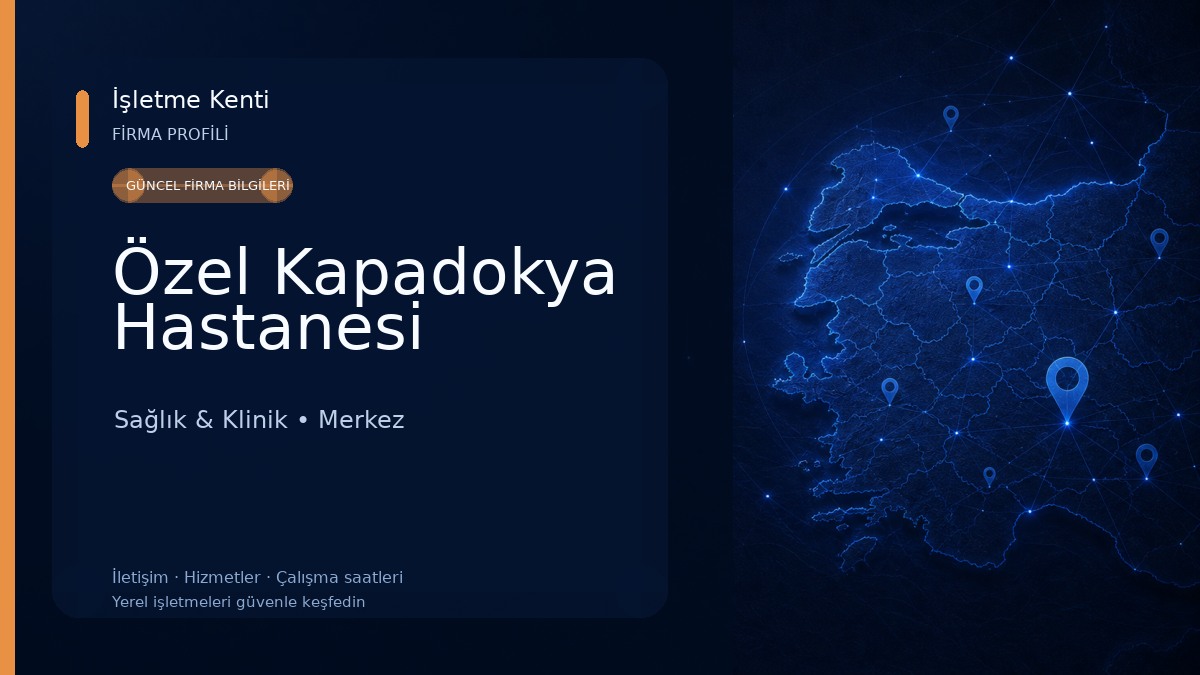 Özel Kapadokya Hastanesi