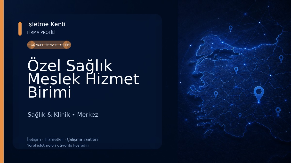 Özel Sağlık Meslek Hizmet Birimi Fizyoterapist Gözde Özcan Sağlık & Klinik
