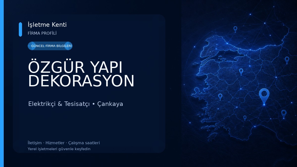 ÖZGÜR YAPI DEKORASYON 