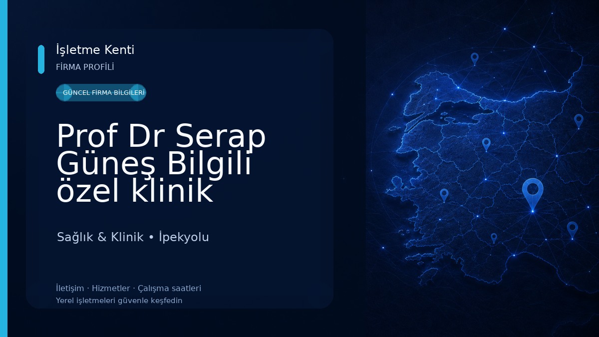 Prof Dr Serap Güneş Bilgili özel klinik Sağlık & Klinik