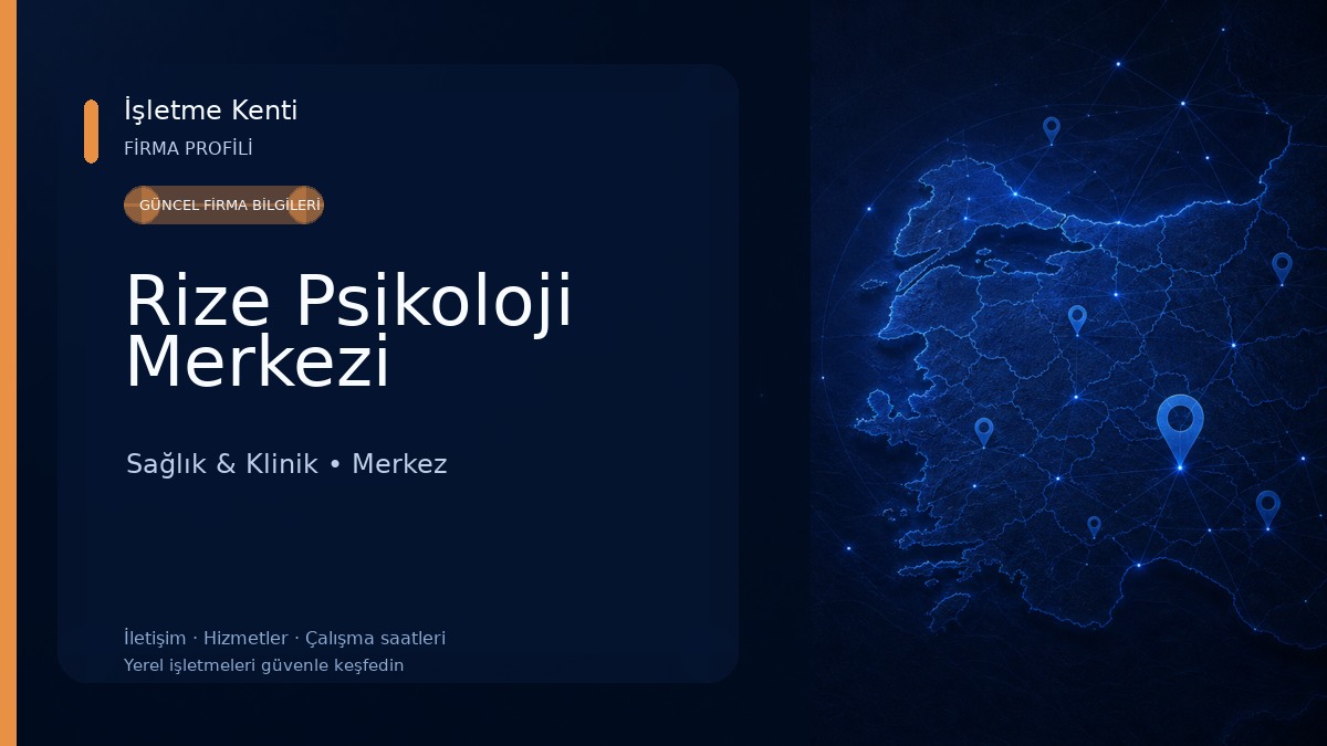 Rize Psikoloji Merkezi