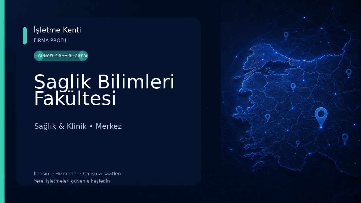 Saglik Bilimleri Fakültesi Sağlık & Klinik