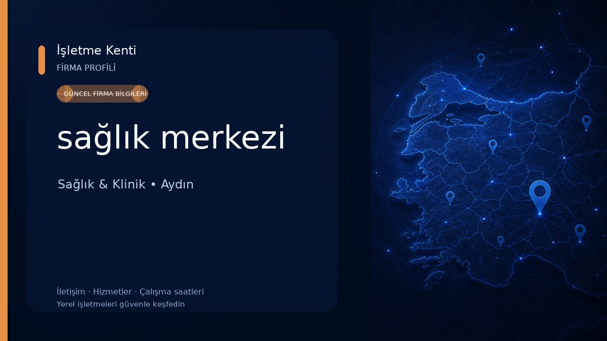 sağlık merkezi