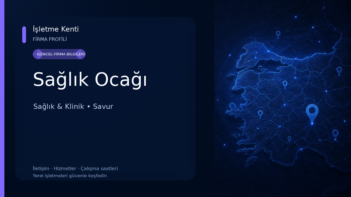 Sağlık Ocağı 