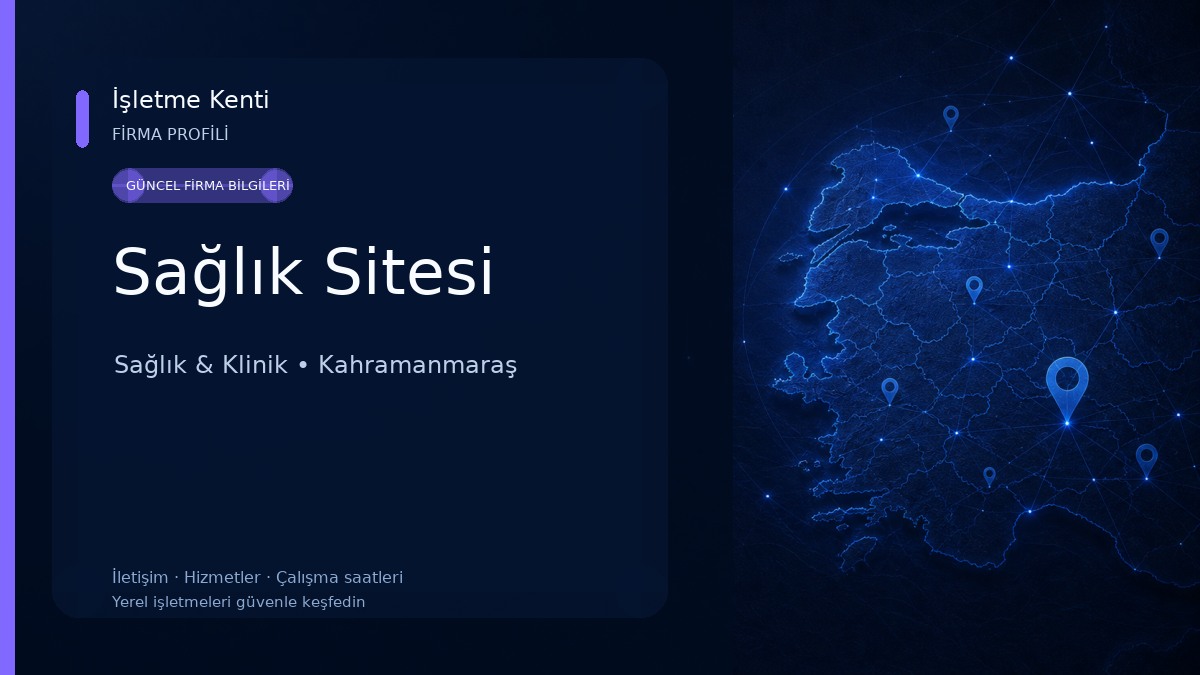 Sağlık Sitesi