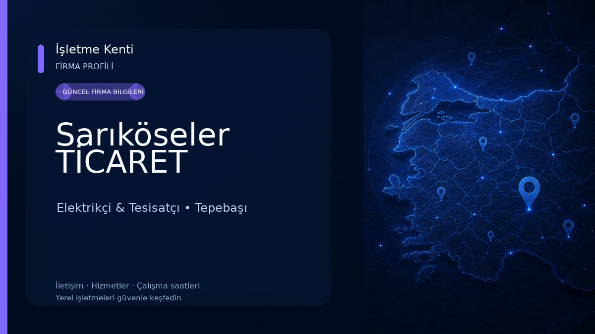 Sarıköseler TİCARET