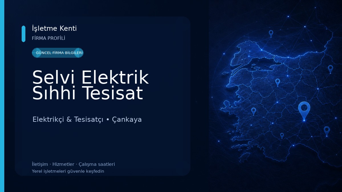 Selvi Elektrik Sıhhi Tesisat