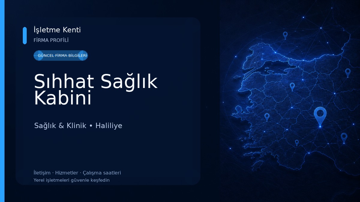Sıhhat Sağlık Kabini