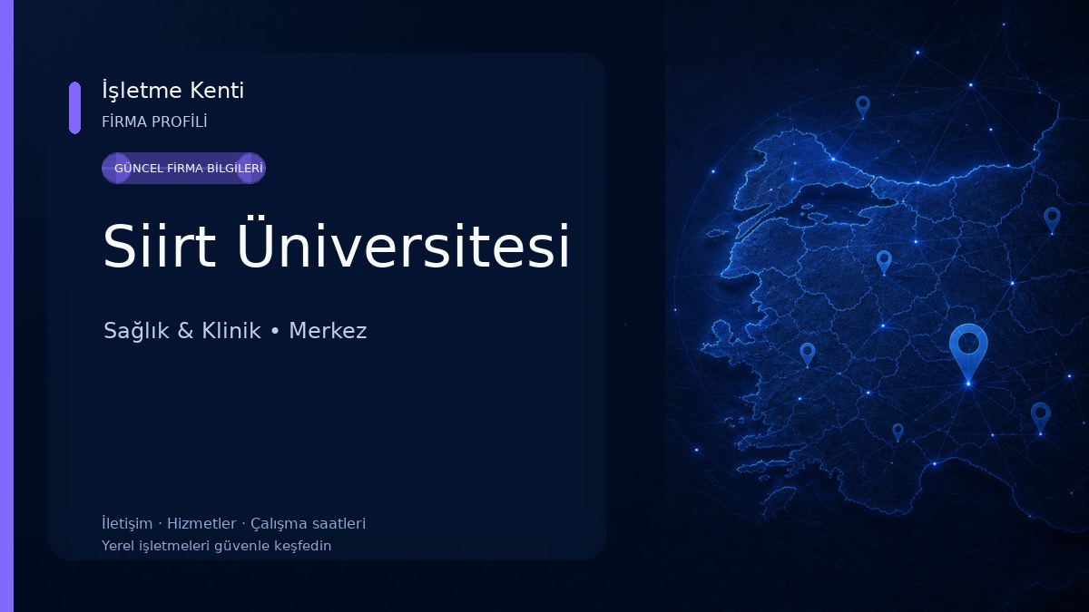 Siirt Üniversitesi