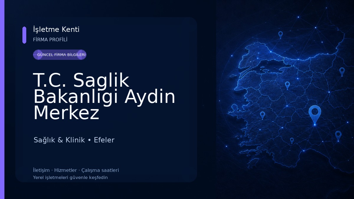 T.C. Saglik Bakanligi Aydin Merkez