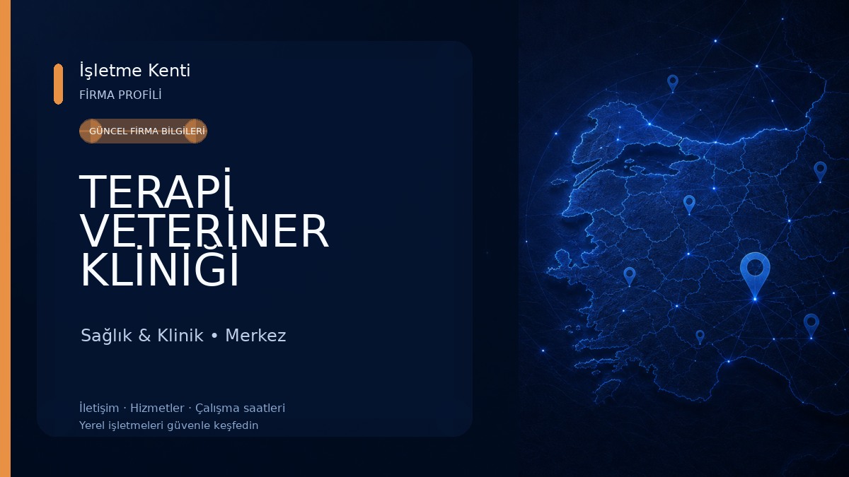 TERAPİ VETERİNER KLİNİĞİ Sağlık & Klinik