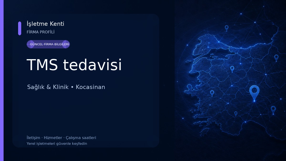 TMS tedavisi Sağlık & Klinik