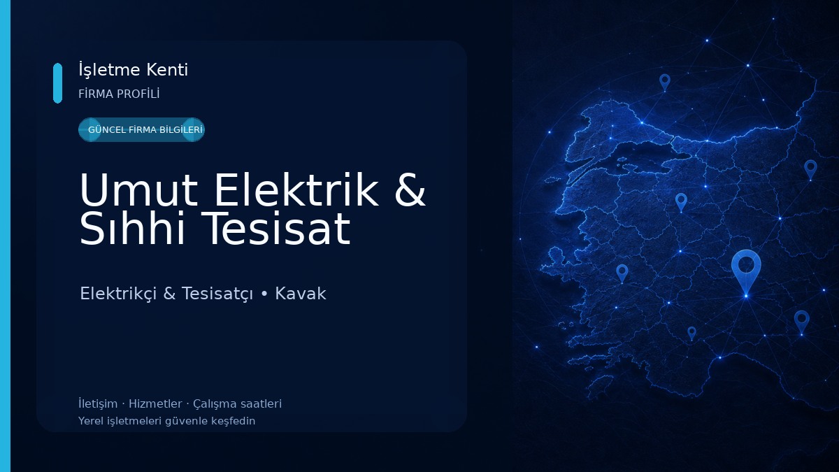 Umut Elektrik & Sıhhi Tesisat 