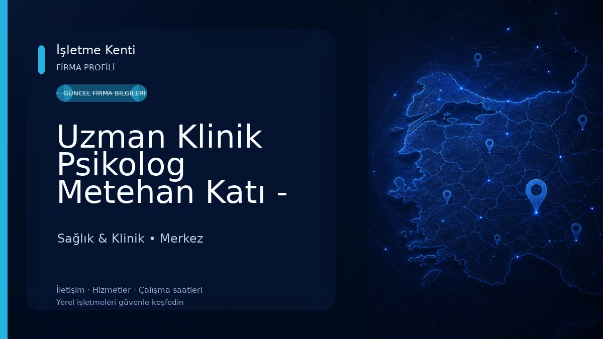 Uzman Klinik Psikolog Metehan Katı - Aksaray Psikolog