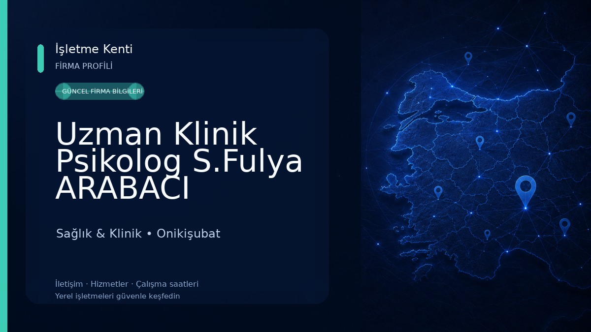 Uzman Klinik Psikolog S.Fulya ARABACI