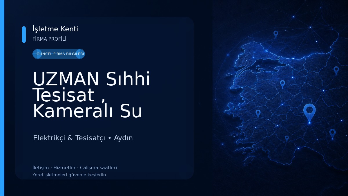 UZMAN Sıhhi Tesisat , Kameralı Su Kaçağı Tespiti