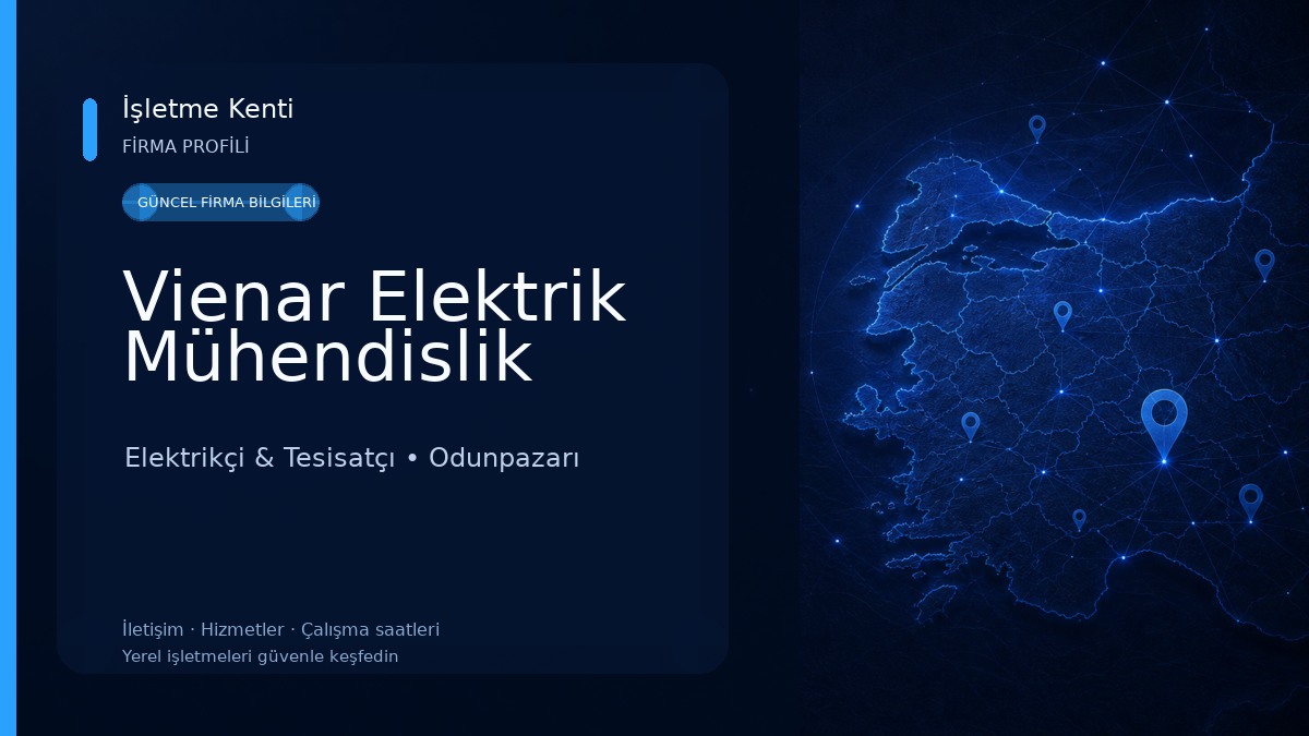 Vienar Elektrik Mühendislik Elektrikçi & Tesisatçı
