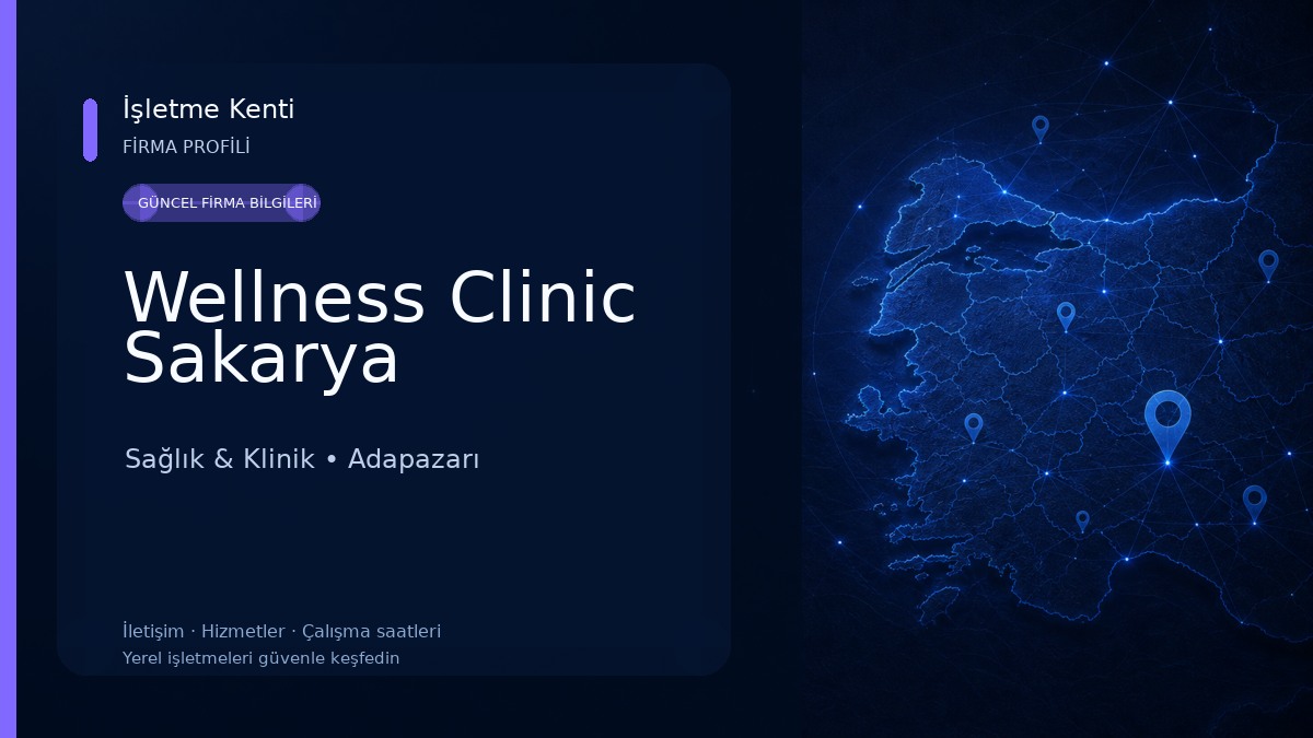 Wellness Clinic Sakarya