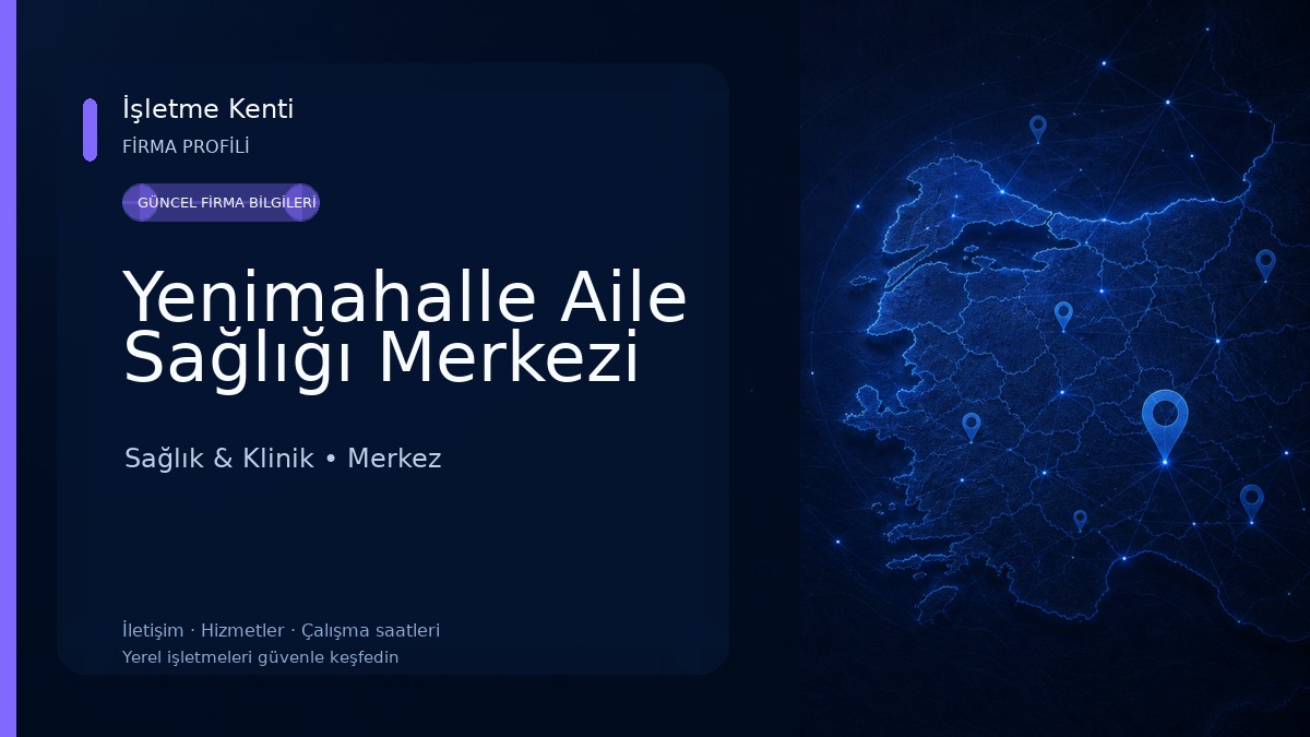 Yenimahalle Aile Sağlığı Merkezi