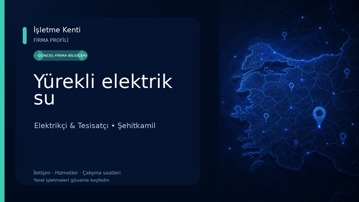 Yürekli elektrik su