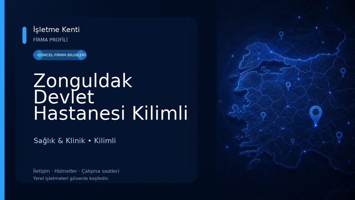 Zonguldak Devlet Hastanesi Kilimli Semt Polikliniği Sağlık & Klinik